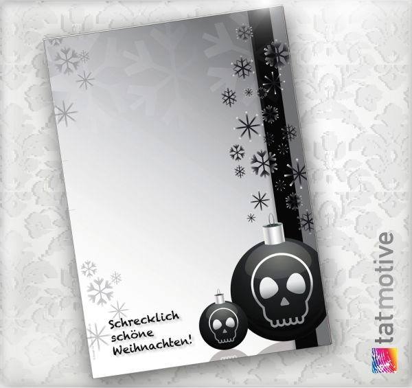Briefpapier Black Gothic (50 Stück)