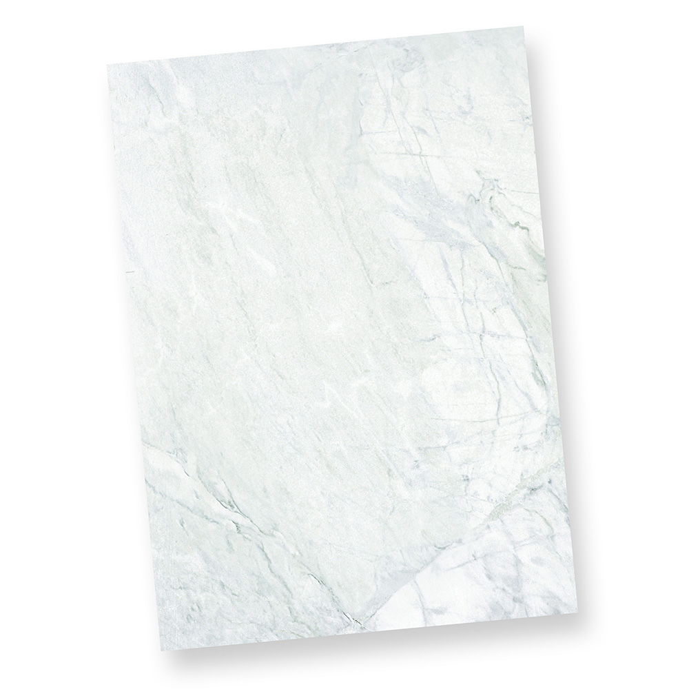Briefbogen marmoriert grau blau 500 Blatt Struktur Papier DIN A4 Marmorpapier