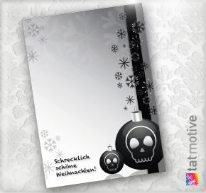 Briefpapier Black Gothic (50 Stück)