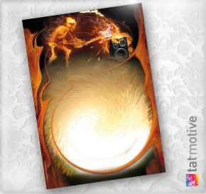 Briefpapier Feuerteufel Eddy (50 Stück)
