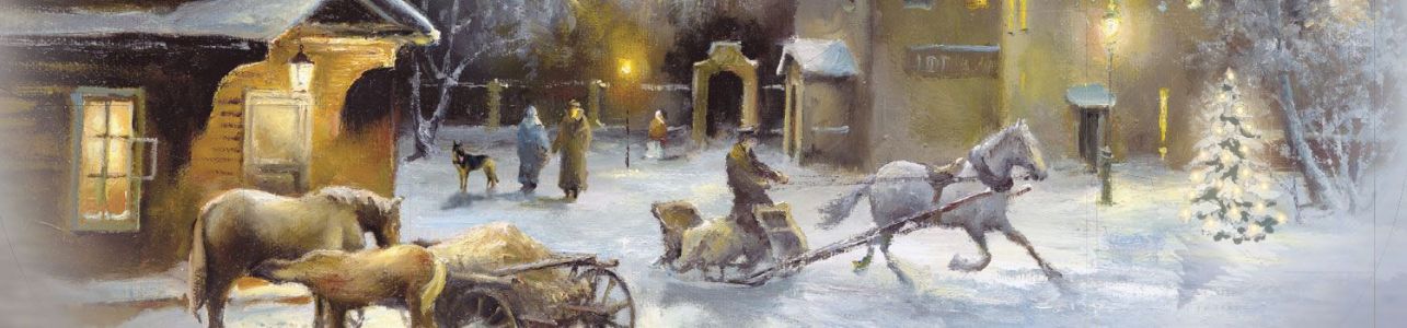MOTIV: Winter-Aquarell MOTIV: Winter-Aquarell