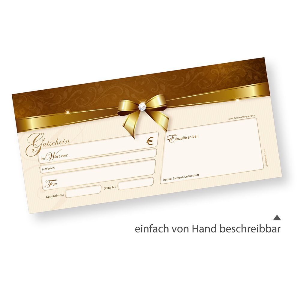 GESCHENKGUTSCHEINcom Formulare 25 Stück - Weihnachtsmotive Für Unternehmen