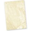 Briefpapier Marmoriert braun (20 Blatt) BEIDSEITIGES Strukturpapier 90g/qm