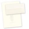 Gohrsmühle Feinstpapier Set 24-teilig 14 Blatt Briefpapier A4 mit Wasserzeichen mit 10 gefütterte Briefumschläge