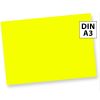 Neonpapier Extrem Grell NEON Gelb 50 Blatt DIN A3, 80 g/qm Briefpapier, Leuchtpapier Party Deko Bastel Papier