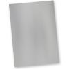 EXKLUSIV Tonpapier Silber (100 Blatt) Metall-Silberoptik DIN A4, 120 g/qm, hochwertiges Briefpapier Bastelpapier
