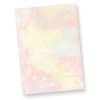 Briefpapier Pastell 50 Blatt beidseitig Motivpapier DIN A4 bunt Erwachsene Aquarell vintage farbig