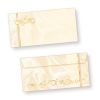 Umschläge creme (500 Stück) Elegante DIN lang Kuverts Umschläge für Einladungen Hochzeit