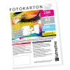 TATMOTIVE Fotokarton Fotopapier DIN A3 200g MATT weiß | für Laserdrucker | Beidseitig bedruckbar | 250 Blatt