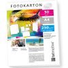 TATMOTIVE F01M50 Fotokarton Fotopapier 250g matt weiß / Laserdrucker / DIN A4 / Beidseitig bedruckbar / 50 Blatt