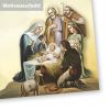 Christliches Weihnachtsbriefpapier Weihnachtsgeschichte 100 Blatt Briefpapier Weihnachten DIN A4 - mit christlichem Motiv Geburt Jesus Bethlehem