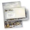 Briefpapier Weihnachten Winter Aquarell 250 Sets A4 Weihnachtsbriefpapier mit Umschläge mit Fenster