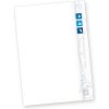 Blue Modern Art 1000 Blatt Weihnachtsbriefpapier Briefpapier Weihnachten geschäftlich für Firmen