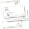 Business Design 250 Sets Weihnachtsbriefpapier mit Fensterumschlägen geschäftlich