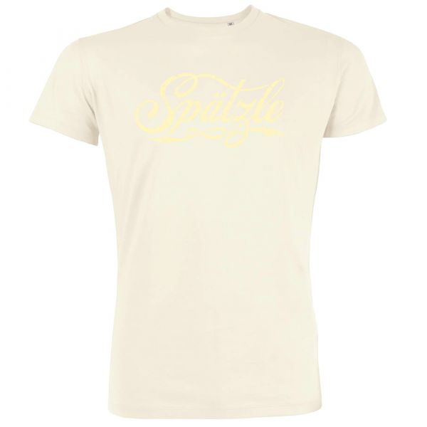 TATMOTIVE Premium T-Shirt Spätzle witzig Vintage Weiß Größe XL