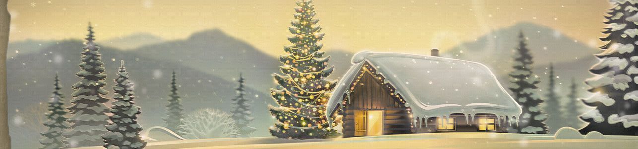 Winterliches Weihnachtsmotiv von TATMOTIVE