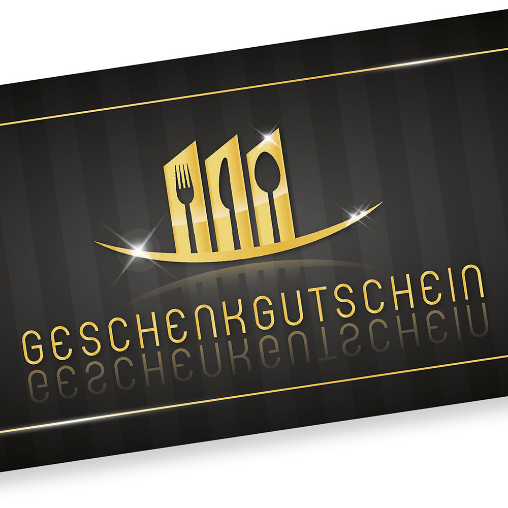 GESCHENKGUTSCHEINE FÜR GASTSTÄTTEN (250 Stück) Gutscheine ...