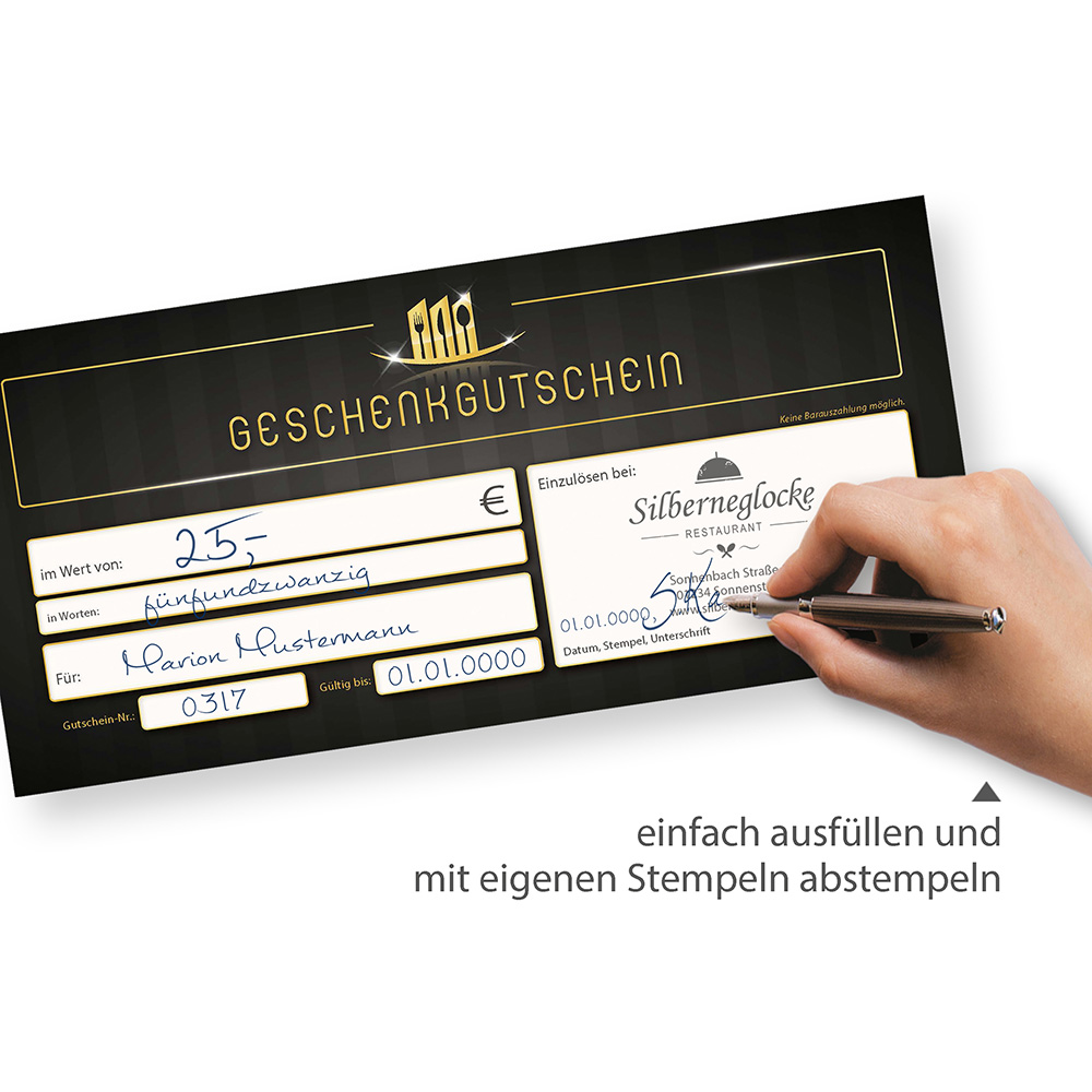 10 Schleifen Gutscheine für Sonnenstudio Bräunungsstudio 10 hochwertige Gutscheinkarten 10 Kuverts SN1251 