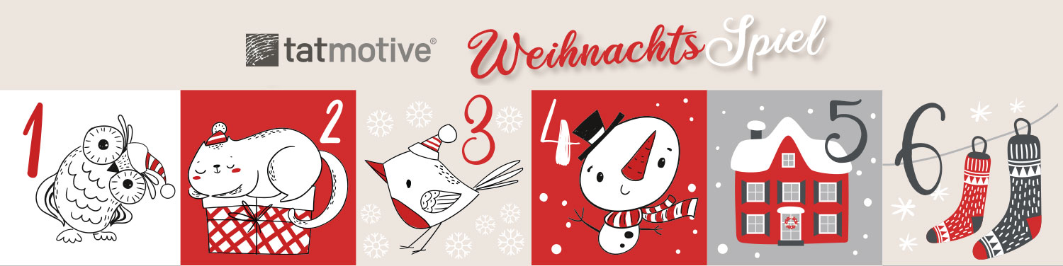 TATMOTIVE Weihnachten: Aufdeckspiel