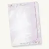Briefpapier Hochzeit silbergrau (50 Stück) beidseitig bedrucktes A4 Schreib-Papier, z.B. für Einladungen , Kirchen-Hefte, Hochzeits-Zeitung
