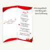 Blätter für Menü Liebe (10 Blatt) nur Einlegeblätter zum Nachbestellen