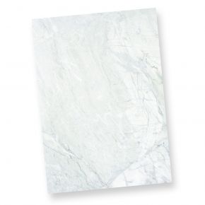 Briefpapier marmoriert grau-blau (50 Stück) Beidseitiges Strukturpapier Granit Marmor, DIN A4, auch als Flyer verwendbar