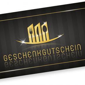 100 Gutscheinkarten Geschenkgutscheine Gastronomie Restaurant Dinner EDEL 