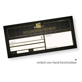 100 Gastro-Gutscheine Mit Umschlägen - Individuelle Werte Eintragen & Stempeln