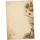 Natalis Antique 100 Blatt Weihnachtsbriefpapier nostalgisch A4Vintage Briefpapier Weihnachten A4, beidseitig bedruckt