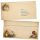Natalis Antique 10 Sets Weihnachtsbriefpapier mit Umschlag oFVintage Briefpapier Weihnachten A4 inkl. Briefumschläge ohne Fenster, haftklebend