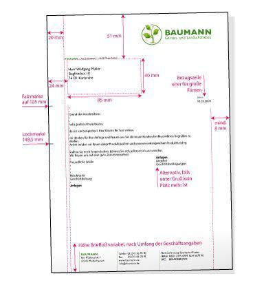 Din Norm 5008 Geschaftsbrief Und Bewerbung